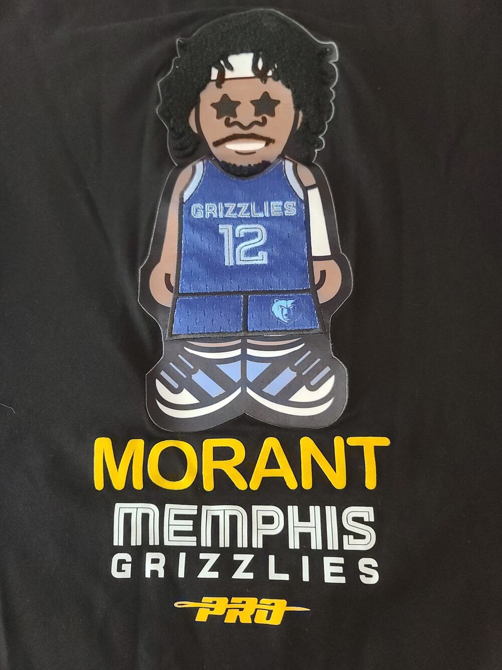 Pro Standard Memphis Grizzlies Ja Morant caricature short sleeve shirt - XL
